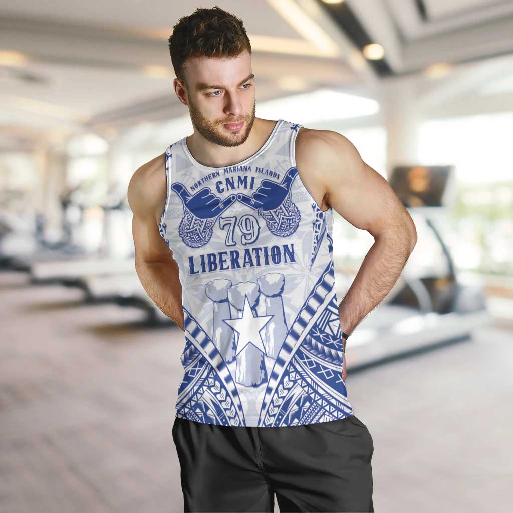 Northern Mariana Islands Liberation Day Men Tank Top 79th Anniversary
