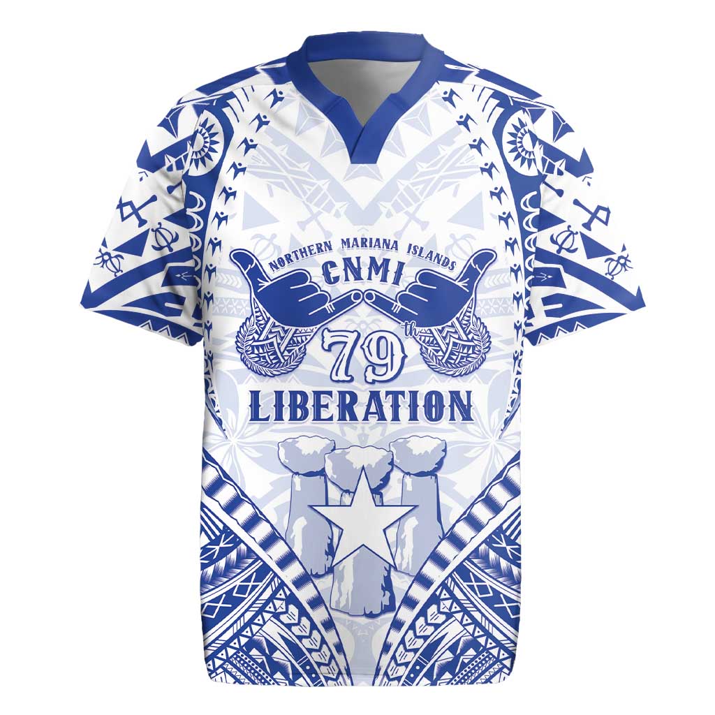 Northern Mariana Islands Liberation Day Rugby Jersey 79th Anniversary