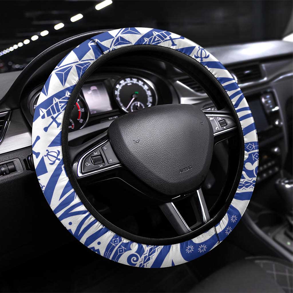 Northern Mariana Islands Liberation Day Steering Wheel Cover 79th Anniversary