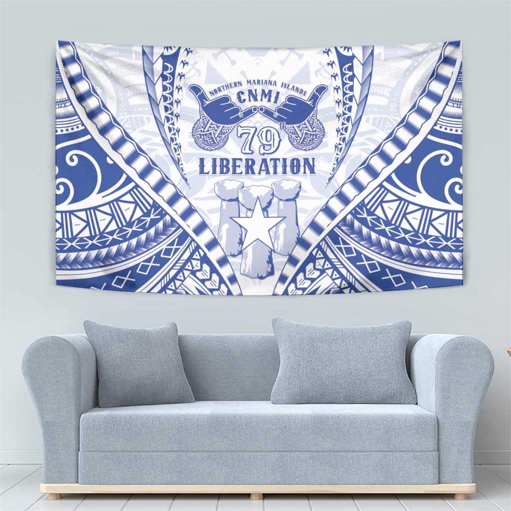 Northern Mariana Islands Liberation Day Tapestry 79th Anniversary