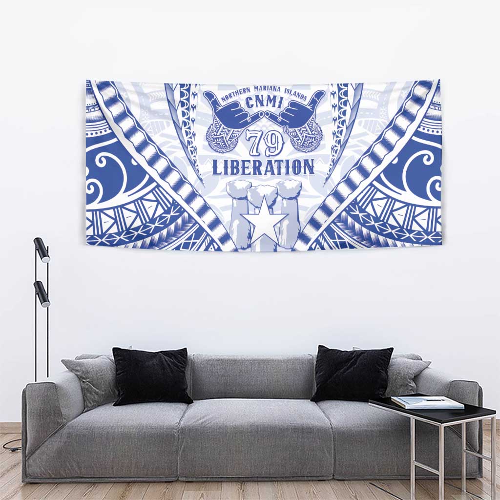 Northern Mariana Islands Liberation Day Tapestry 79th Anniversary