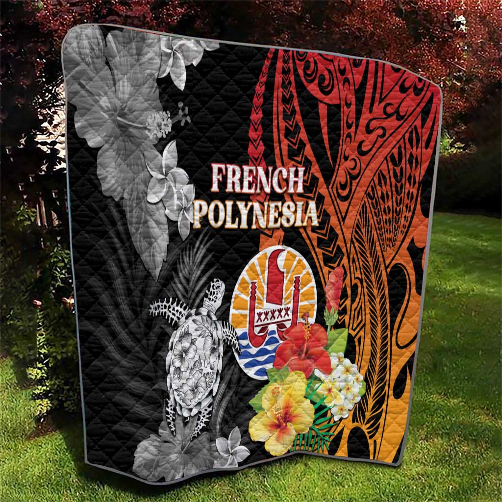 French Polynesia Bastille Day Quilt Tropical Turtle Hibiscus Polynesian Pattern LT05 - Polynesian Pride