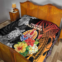 French Polynesia Bastille Day Quilt Tropical Turtle Hibiscus Polynesian Pattern LT05 - Polynesian Pride
