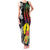 New Caledonia Bastille Day Family Matching Tank Maxi Dress and Hawaiian Shirt Tropical Turtle Hibiscus Polynesian Pattern