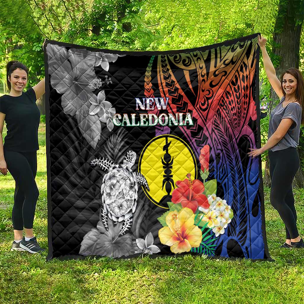 New Caledonia Bastille Day Quilt Tropical Turtle Hibiscus Polynesian Pattern LT05 - Polynesian Pride
