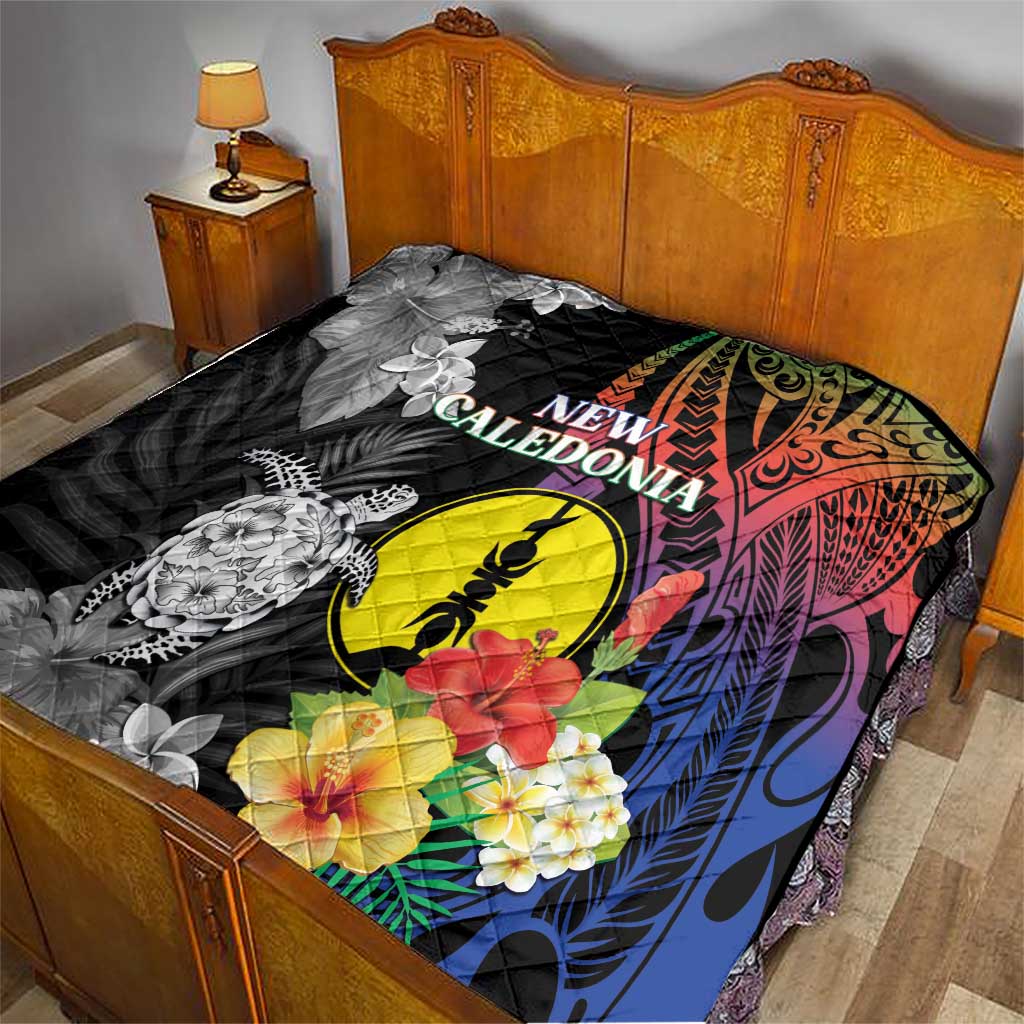 New Caledonia Bastille Day Quilt Tropical Turtle Hibiscus Polynesian Pattern LT05 - Polynesian Pride