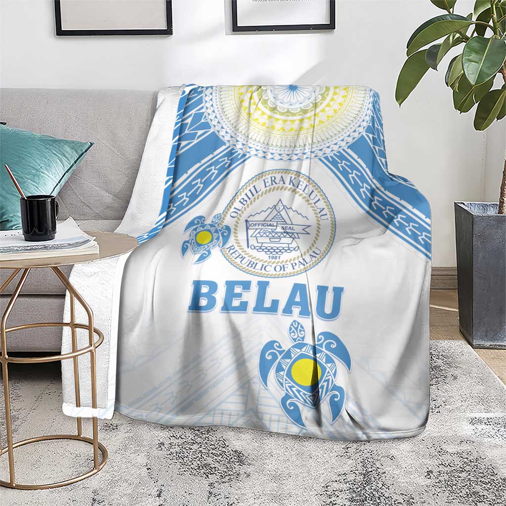 Palau Constitution Day Blanket Polynesian Turtle LT05 - Polynesian Pride