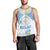 Personalised Palau Constitution Day Men Tank Top Polynesian Turtle