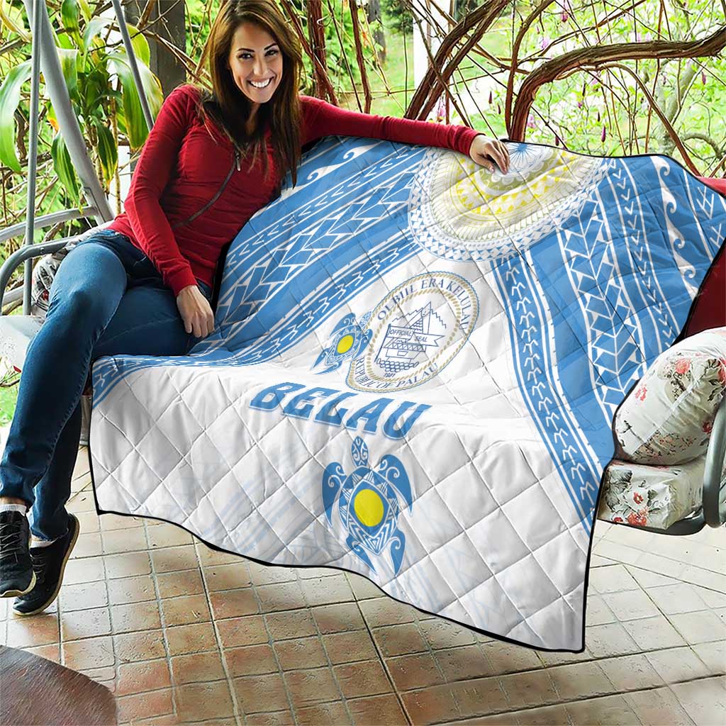 Palau Constitution Day Quilt Polynesian Turtle LT05 - Polynesian Pride