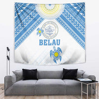 Palau Constitution Day Tapestry Polynesian Turtle