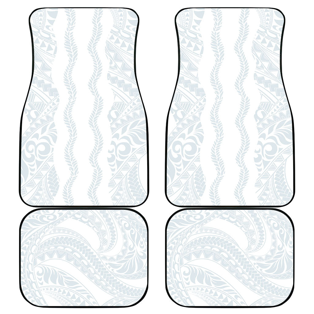 Samoa Lotu Tamaiti Car Mats Teuila With Tribal Motifs LT05 - Polynesian Pride