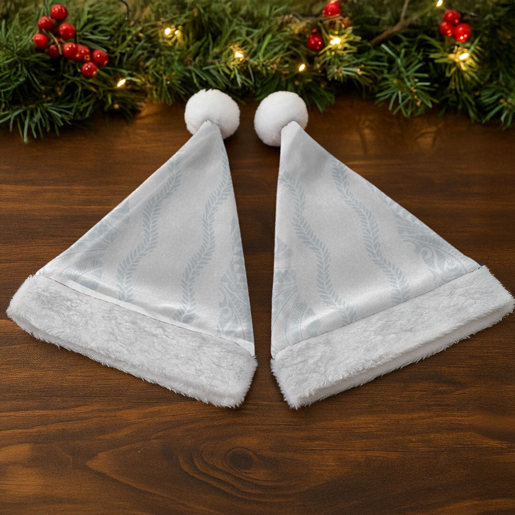 Samoa Lotu Tamaiti Christmas Santa Hat Teuila With Tribal Motifs LT05 - Polynesian Pride