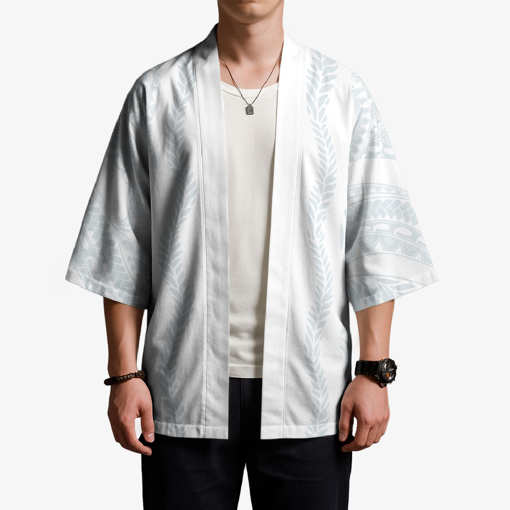 Samoa Lotu Tamaiti Kimono Teuila With Tribal Motifs LT05 - Polynesian Pride