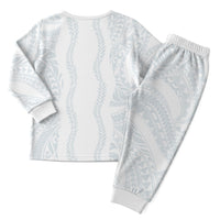 Samoa Lotu Tamaiti Christmas Pajama Set Teuila With Tribal Motifs LT05 - Polynesian Pride