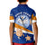 Personalized Marshall Islands Kid Polo Shirt Manit Day Coat Of Arms With Polynesian Turtle LT05 - Polynesian Pride