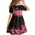 Personalized Breast Cancer Family Matching Summer Maxi Dress and Hawaiian Shirt Survivor Polynesian Ribbon Butterfly LT05 - Polynesian Pride