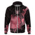 Personalized Breast Cancer Hoodie Survivor Polynesian Ribbon Butterfly LT05 - Polynesian Pride