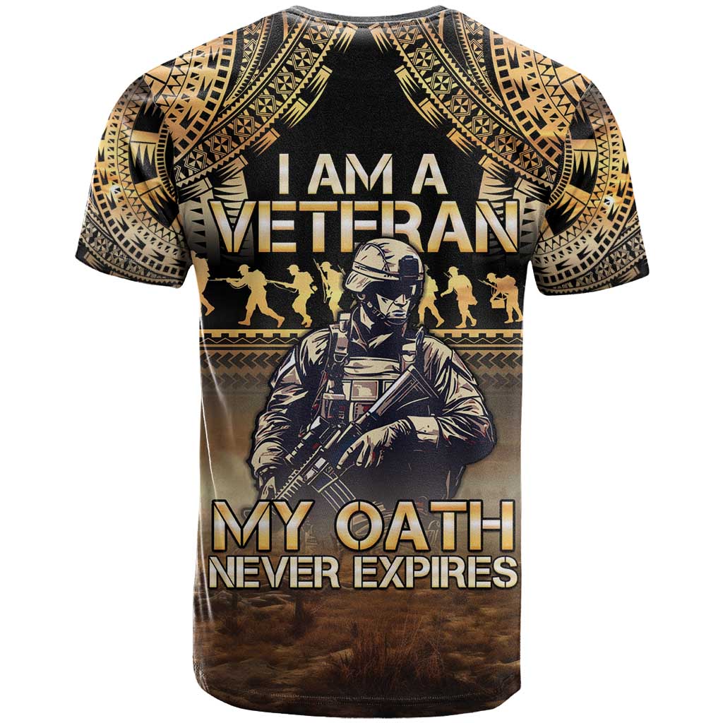 Polynesia Veterans Day T Shirt Thank You Veterans Polynesian Pattern LT05 - Polynesian Pride
