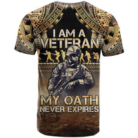 Polynesia Veterans Day T Shirt Thank You Veterans Polynesian Pattern LT05 - Polynesian Pride