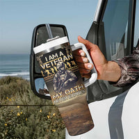 Polynesia Veterans Day Tumbler With Handle Thank You Veterans Polynesian Pattern LT05 - Polynesian Pride