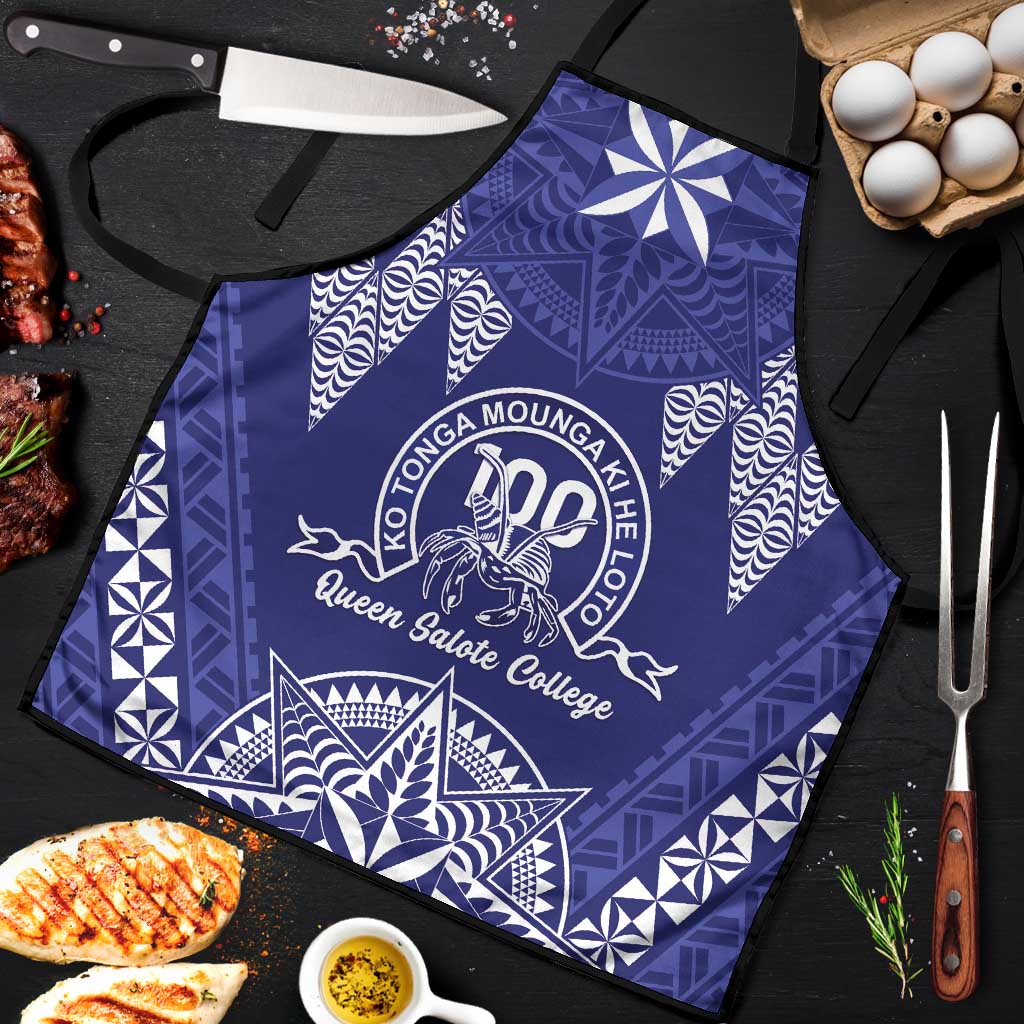 Queen Salote College Centenary Apron Tongan Kupesi Pattern - Polynesian Pride