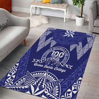 Queen Salote College Centenary Area Rug Tongan Kupesi Pattern LT05 - Polynesian Pride