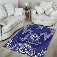 Queen Salote College Centenary Area Rug Tongan Kupesi Pattern LT05 - Polynesian Pride