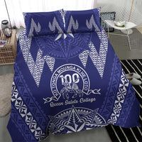 Queen Salote College Centenary Bedding Set Tongan Kupesi Pattern LT05 - Polynesian Pride