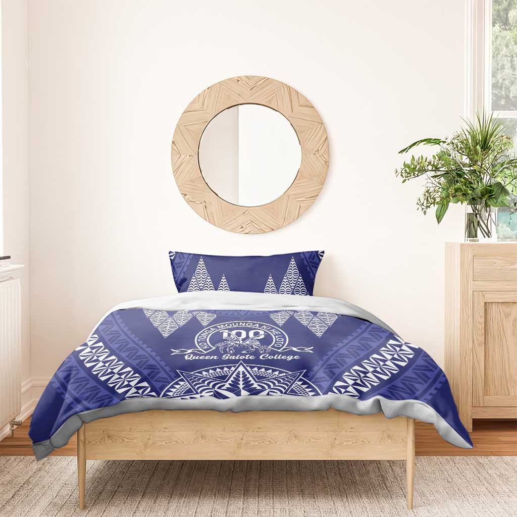 Queen Salote College Centenary Bedding Set Tongan Kupesi Pattern LT05 - Polynesian Pride