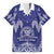 Personalised Queen Salote College Centenary Family Matching Off The Shoulder Long Sleeve Dress and Hawaiian Shirt Tongan Kupesi Pattern - Polynesian Pride