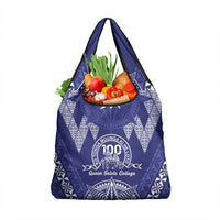 Queen Salote College Centenary Grocery Bag Tongan Kupesi Pattern - Polynesian Pride