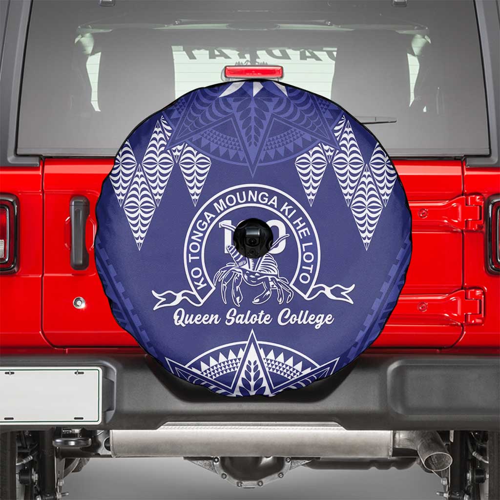 Queen Salote College Centenary Spare Tire Cover Tongan Kupesi Pattern LT05 - Polynesian Pride