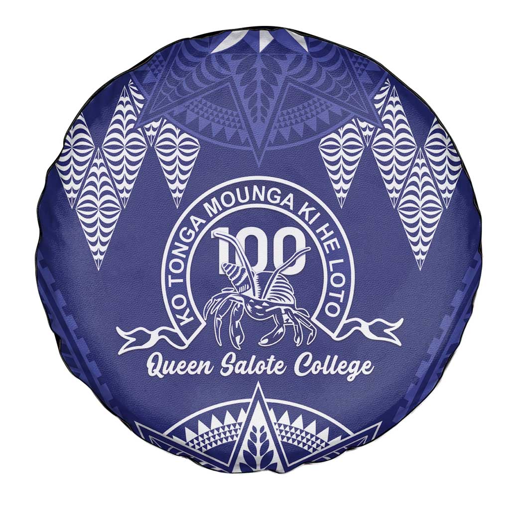 Queen Salote College Centenary Spare Tire Cover Tongan Kupesi Pattern LT05 - Polynesian Pride