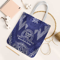Queen Salote College Centenary Tote Bag Tongan Kupesi Pattern - Polynesian Pride