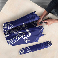 Queen Salote College Centenary Umbrella Tongan Kupesi Pattern - Polynesian Pride