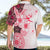 Fiji Hawaiian Shirt Masi Tapa Pattern Red LT05 - Polynesian Pride