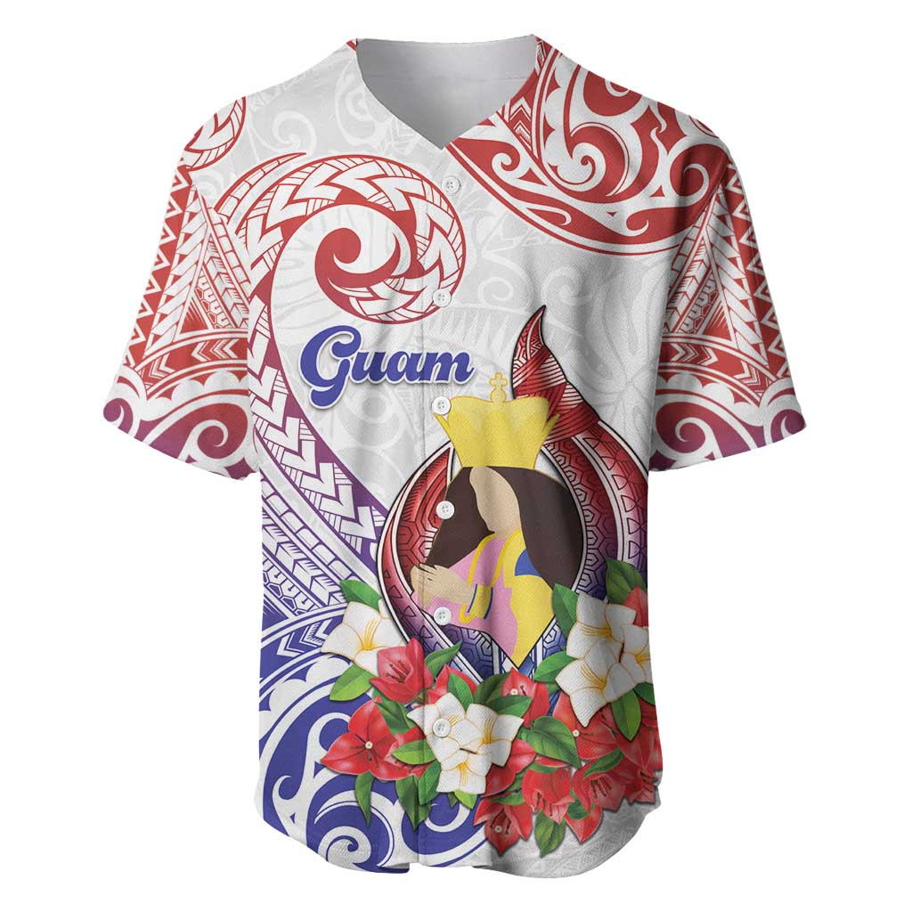 Happy Guam Santa Marian Kamalen Day Baseball Jersey