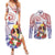 Happy Guam Santa Marian Kamalen Day Couples Matching Summer Maxi Dress and Long Sleeve Button Shirt