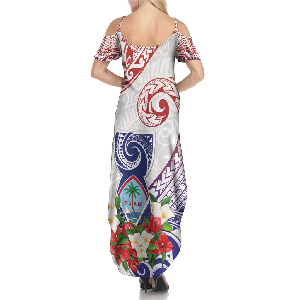 Happy Guam Santa Marian Kamalen Day Family Matching Summer Maxi Dress and Hawaiian Shirt