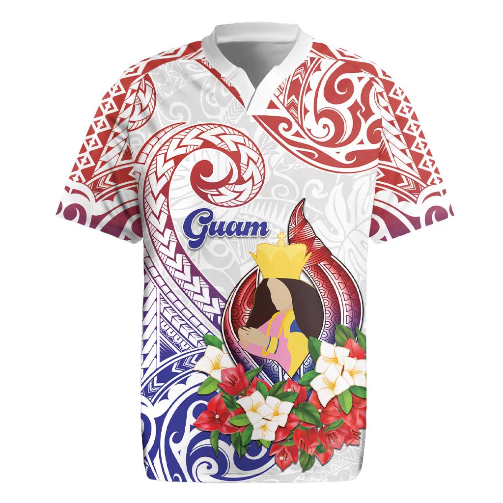 Happy Guam Santa Marian Kamalen Day Rugby Jersey