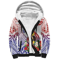 Happy Guam Santa Marian Kamalen Day Sherpa Hoodie