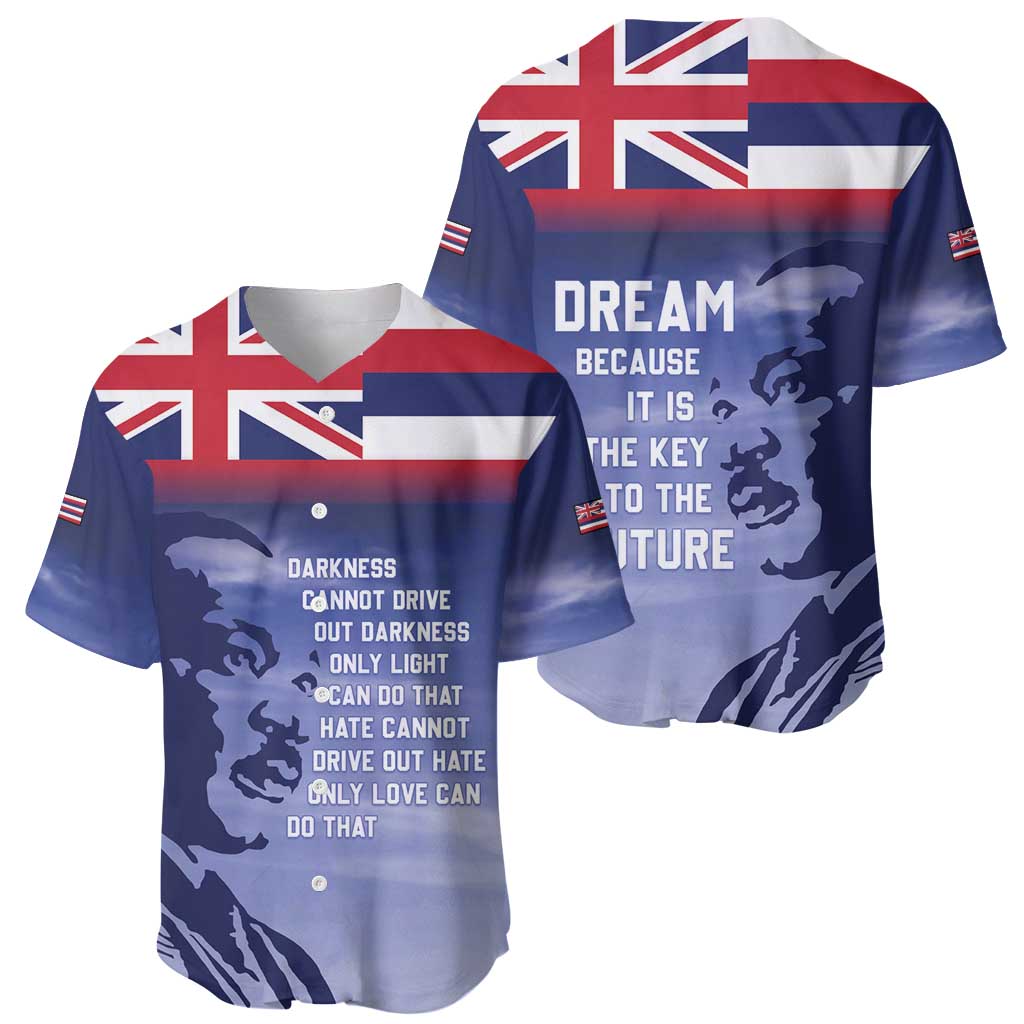 Hawaii MLK Day Baseball Jersey LT05 - Polynesian Pride