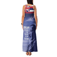 Hawaii MLK Day Family Matching Tank Maxi Dress and Hawaiian Shirt