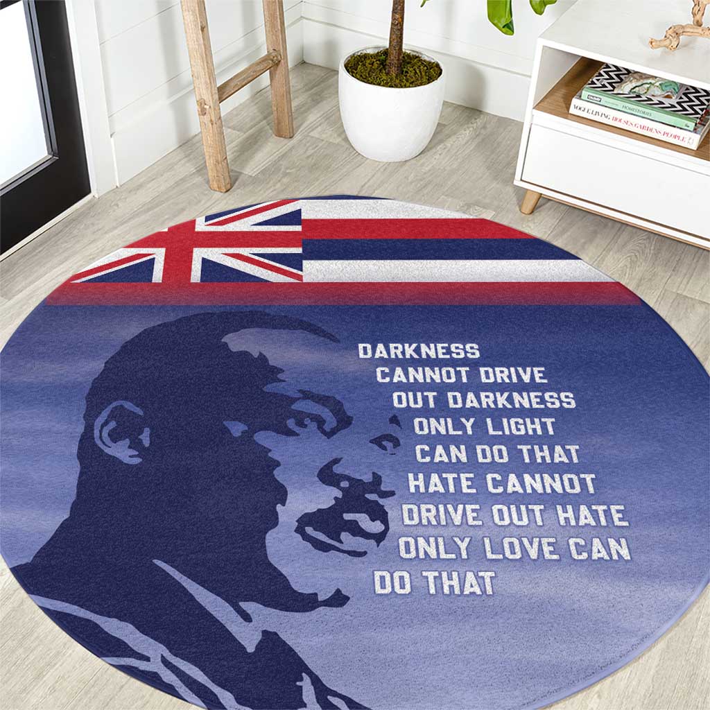 Hawaii MLK Day Round Carpet