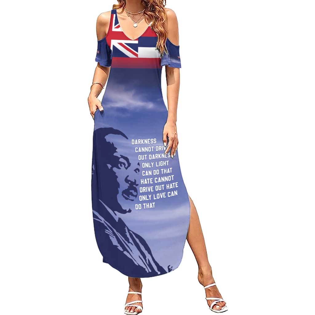 Hawaii MLK Day Summer Maxi Dress