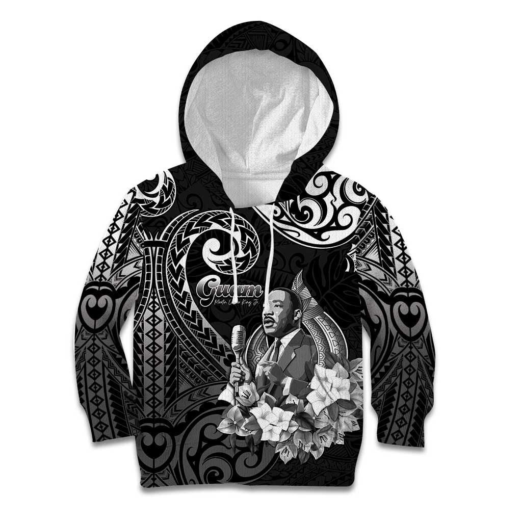 Guam MLK Day Kid Hoodie The Legacy Of MLK