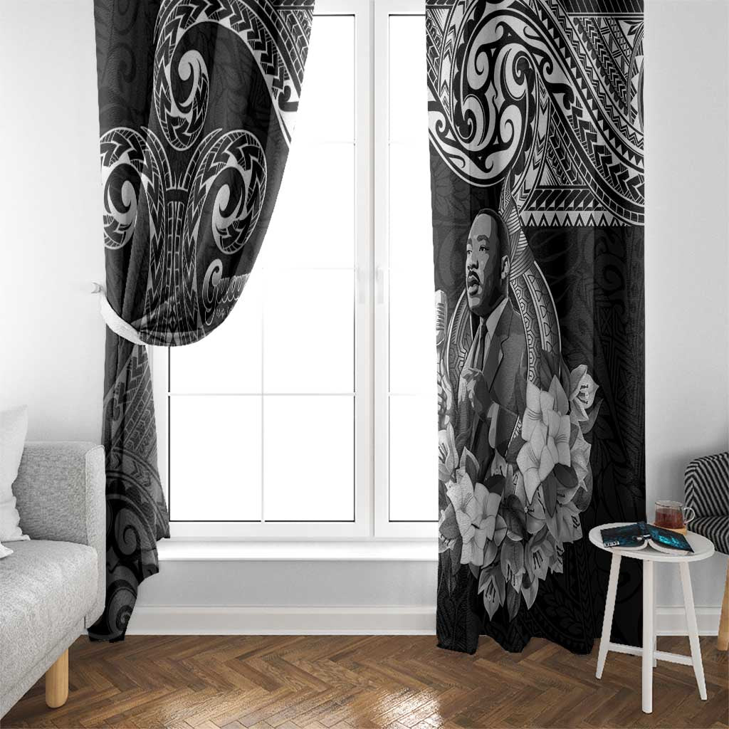 Guam MLK Day Window Curtain The Legacy Of MLK