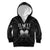 Haiti 1804 Kid Hoodie Polynesian Silver Neg Maron