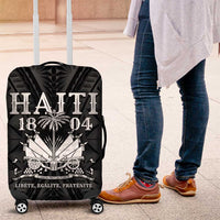 Haiti 1804 Luggage Cover Polynesian Silver Neg Maron LT05 Silver - Polynesian Pride