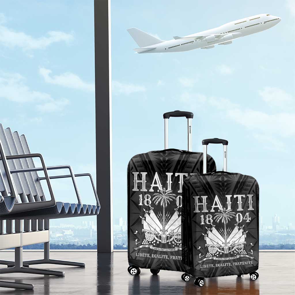 Haiti 1804 Luggage Cover Polynesian Silver Neg Maron LT05 - Polynesian Pride